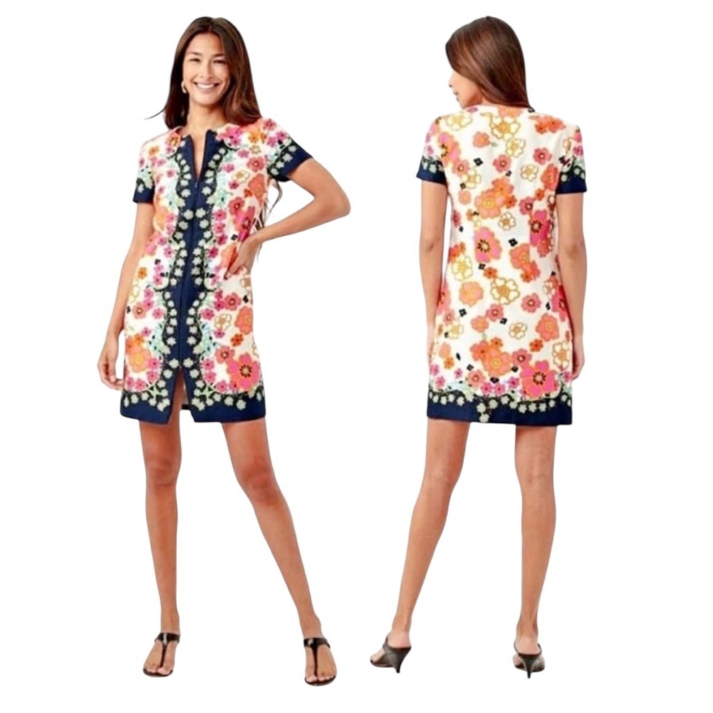 Trina Turk Multicolor Floral Dress